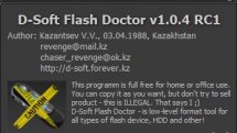 D-Soft Flash Doctor 1.0.4 RC1 Portable
